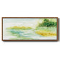Dreamy Inlet - Floater Framed Canvas Print