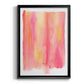 Summer Sherbet Wash II - Modern Framed Canvas Print