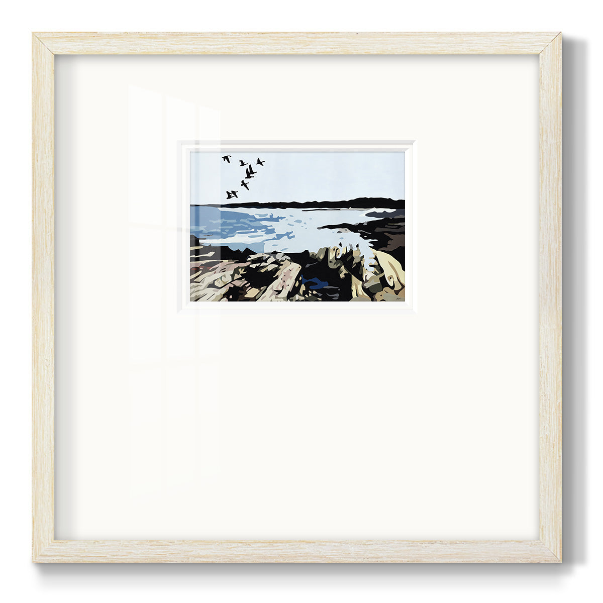 Maine Event Premium Framed Print Double Matboard