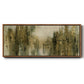 Gold City Shine - Floater Framed Canvas Print