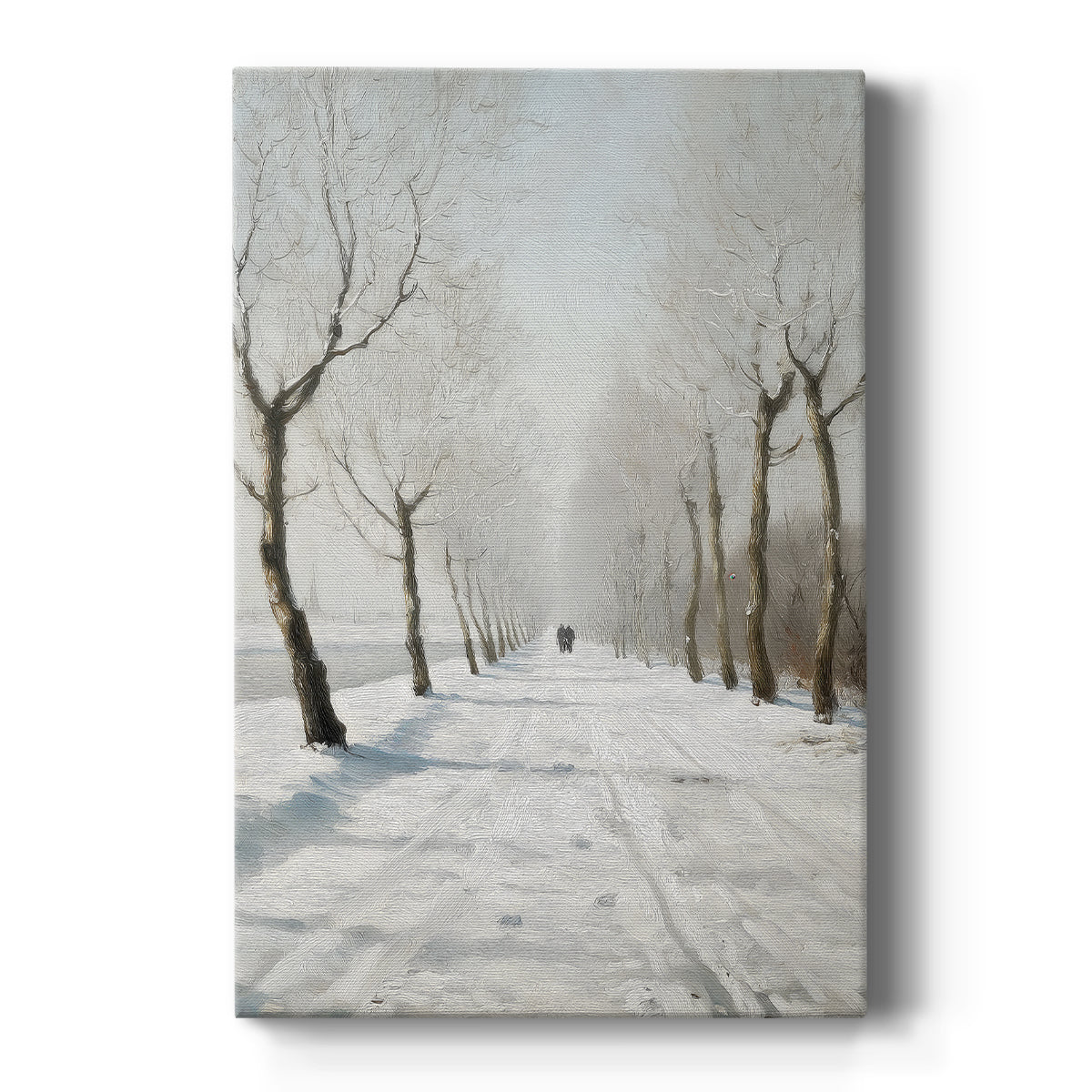 Silver Serenade - Canvas Art Print