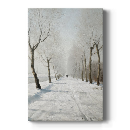 Silver Serenade - Canvas Art Print