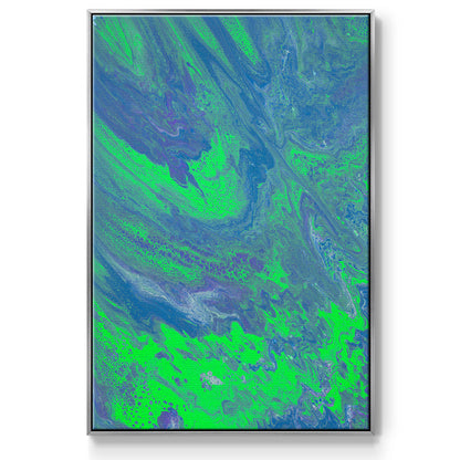 M93 - Floater Framed Canvas Print
