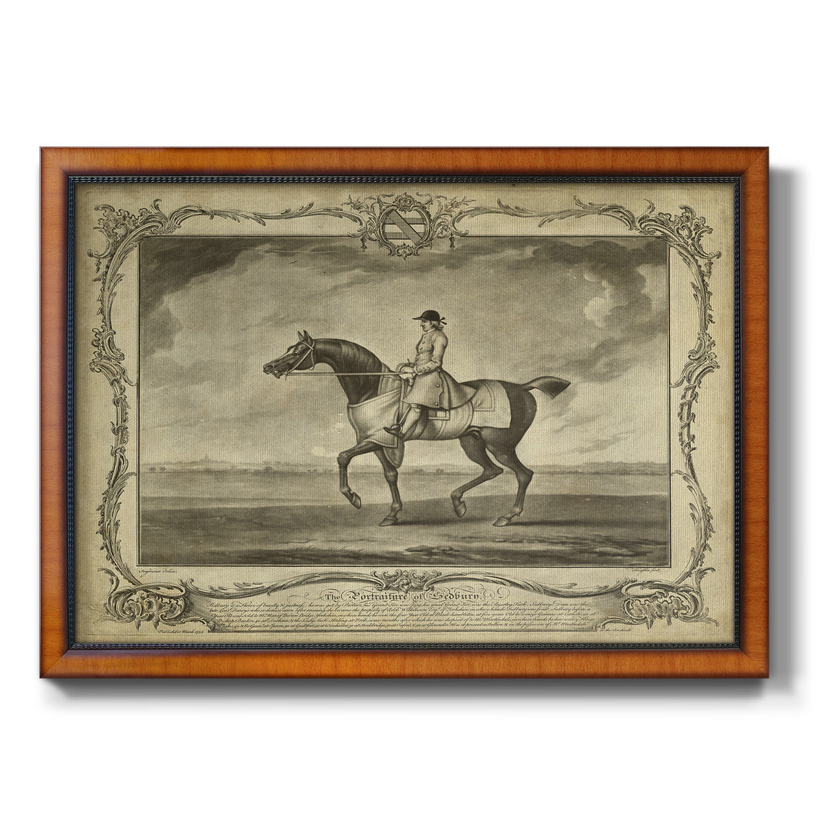 Distinguished Horses II Premium Framed Canvas- Ready to Hang