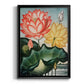 Temple of Flora V - Modern Framed Canvas Print