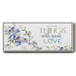 Small Things, Great Love - Floater Framed Canvas Print