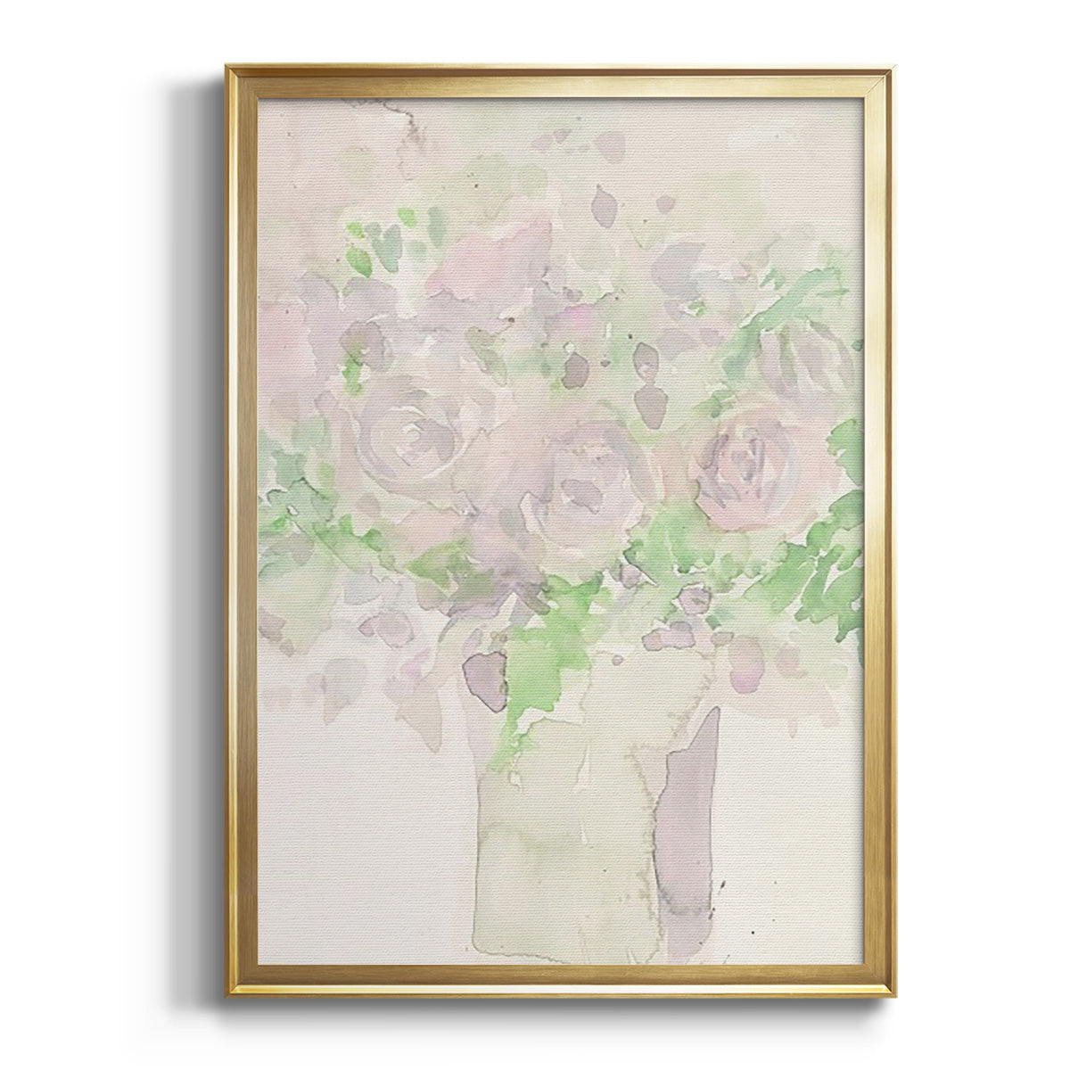 Natural Radiance II - Modern Framed Canvas Print
