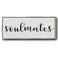 Soulmates - Floater Framed Canvas Print