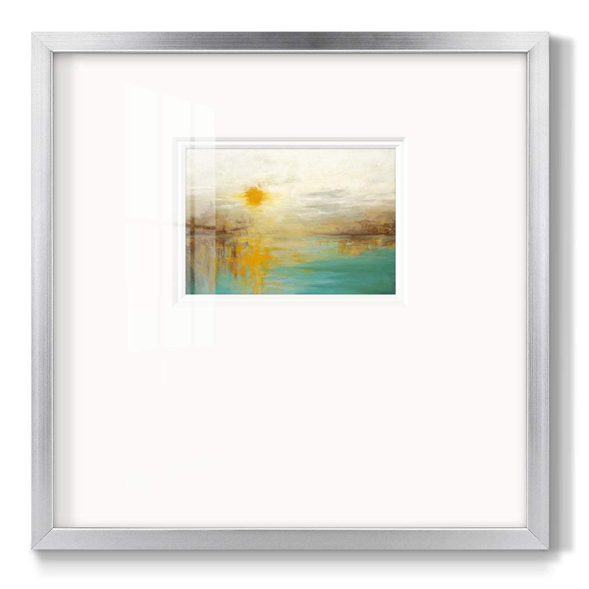 Last Day of Summer - Premium Framed Print Double Matboard