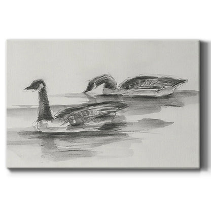 Geese Study II - Canvas Art Print