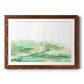 Green Mist Vista I - Barnwood Framed Art Print