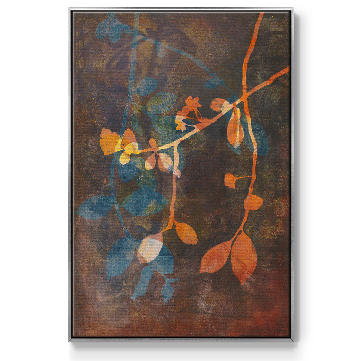 Branching Out V - Framed Premium Gallery Wrapped Canvas L Frame - Ready to Hang