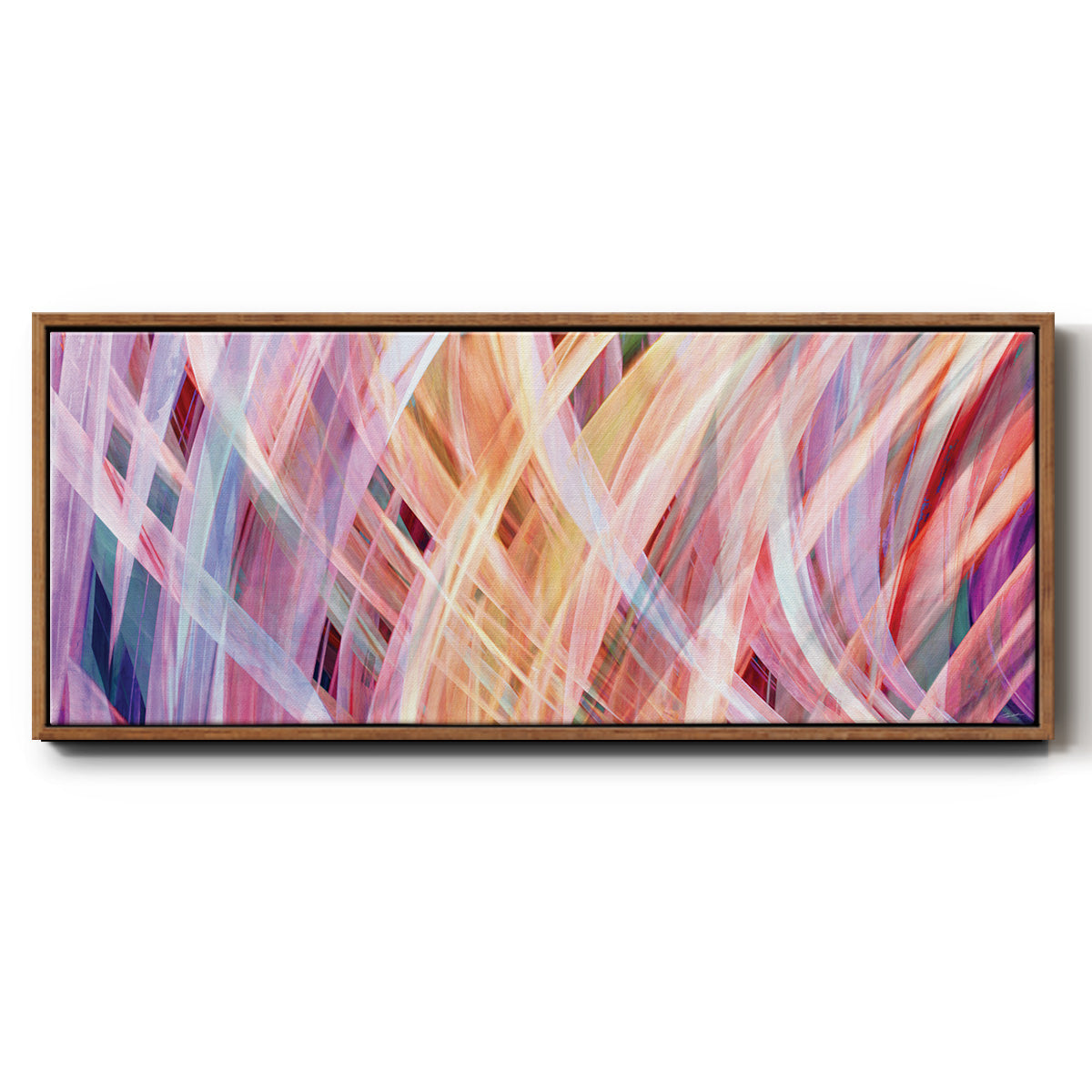 Miranda - Floater Framed Canvas Print