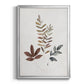 Autumn Leaves II - Modern Framed Canvas Print