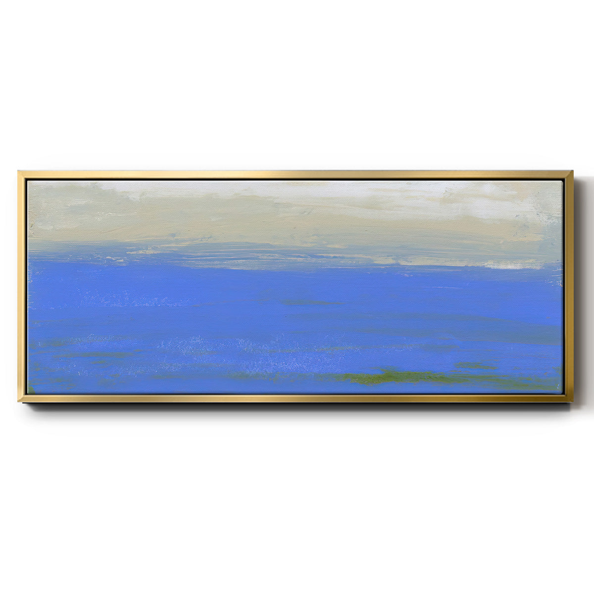 North Fork I - Floater Framed Canvas Print