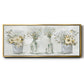 Farmhouse Bouquets - Floater Framed Canvas Print
