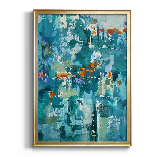 Reticent I - Modern Framed Canvas Print