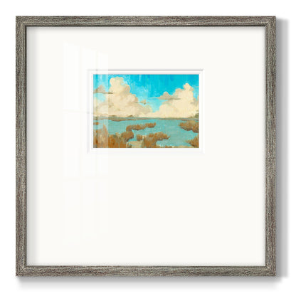 Fripp Island Water II Premium Framed Print Double Matboard