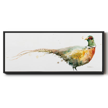 Harvest Pheasant - Floater Framed Canvas Print