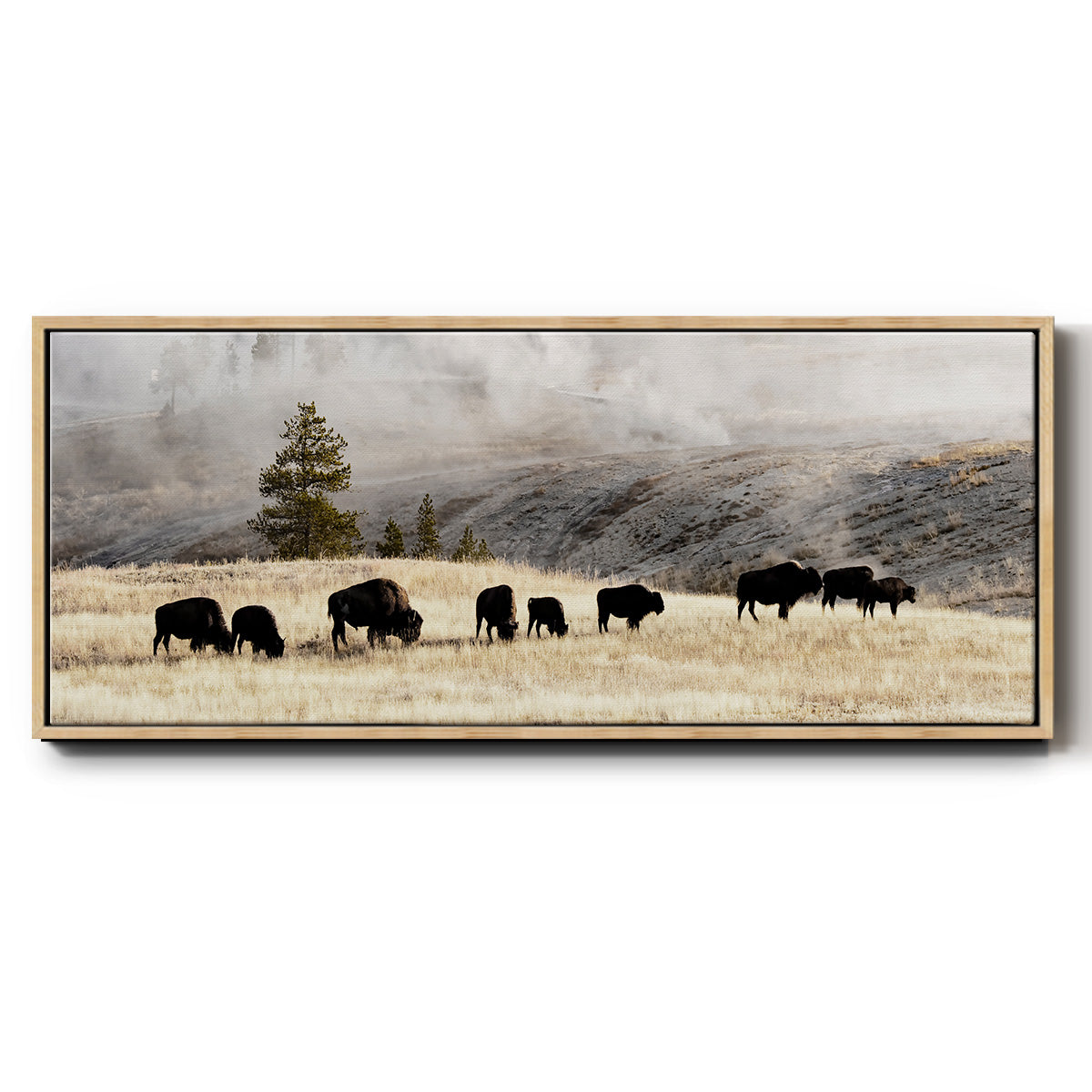 Heading Home - Floater Framed Canvas Print