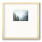 Snowfall in Cascadia II V1- Premium Framed Print Double Matboard