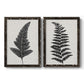 Forest Fern I - Premium Framed Canvas 2 Piece Set - Ready to Hang