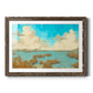 Fripp Island Water II - Barnwood Framed Art Print