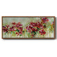 Playful Garden - Floater Framed Canvas Print