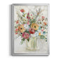 Contemporary Bouquet - Modern Framed Canvas Print