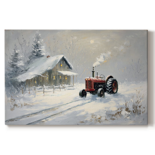 Snowwhite Skies Blessing - Canvas Art Print