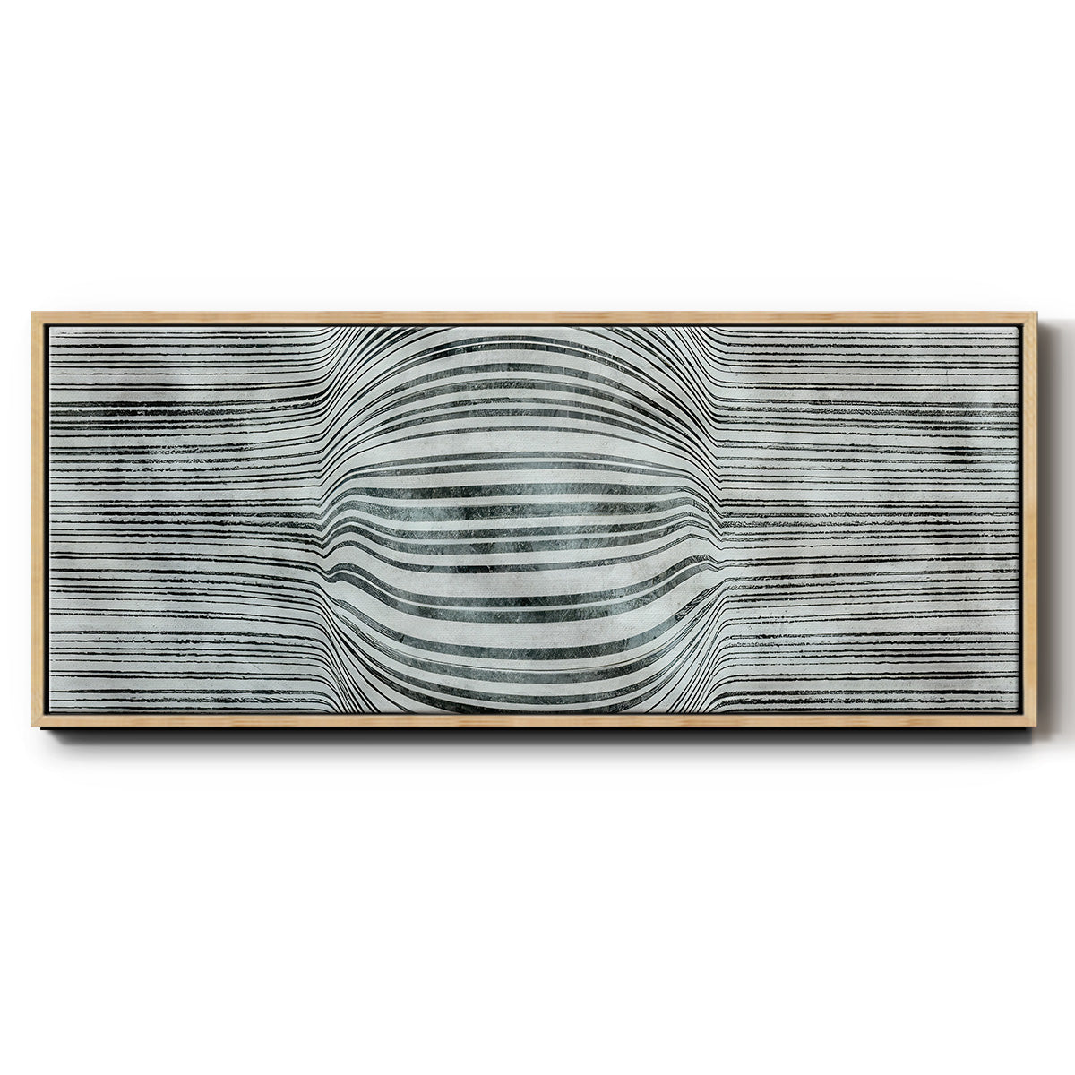 Forme Voluptueuse - Floater Framed Canvas Print