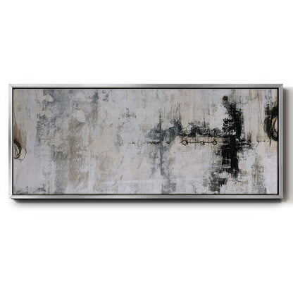 Icarus - Floater Framed Canvas Print