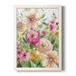 Jardin de Fleurs - Barnwood Framed Canvas Print
