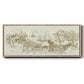 Autumn Landing II - Floater Framed Canvas Print
