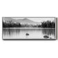 Mountain Reflection - Floater Framed Canvas Print