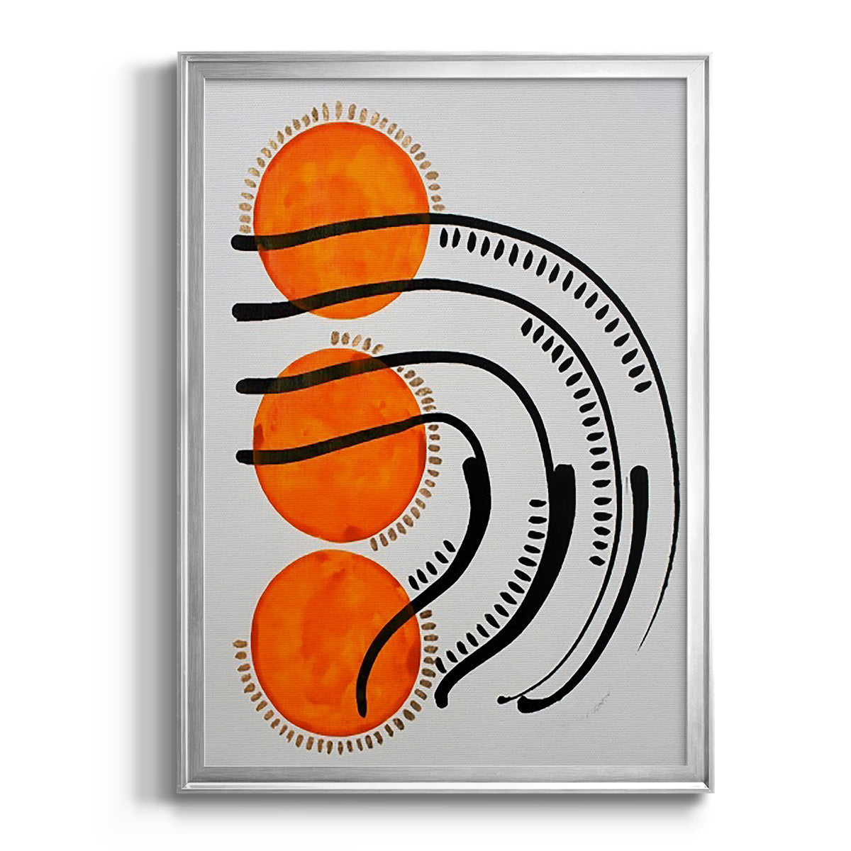 Get a Grip - Modern Framed Canvas Print