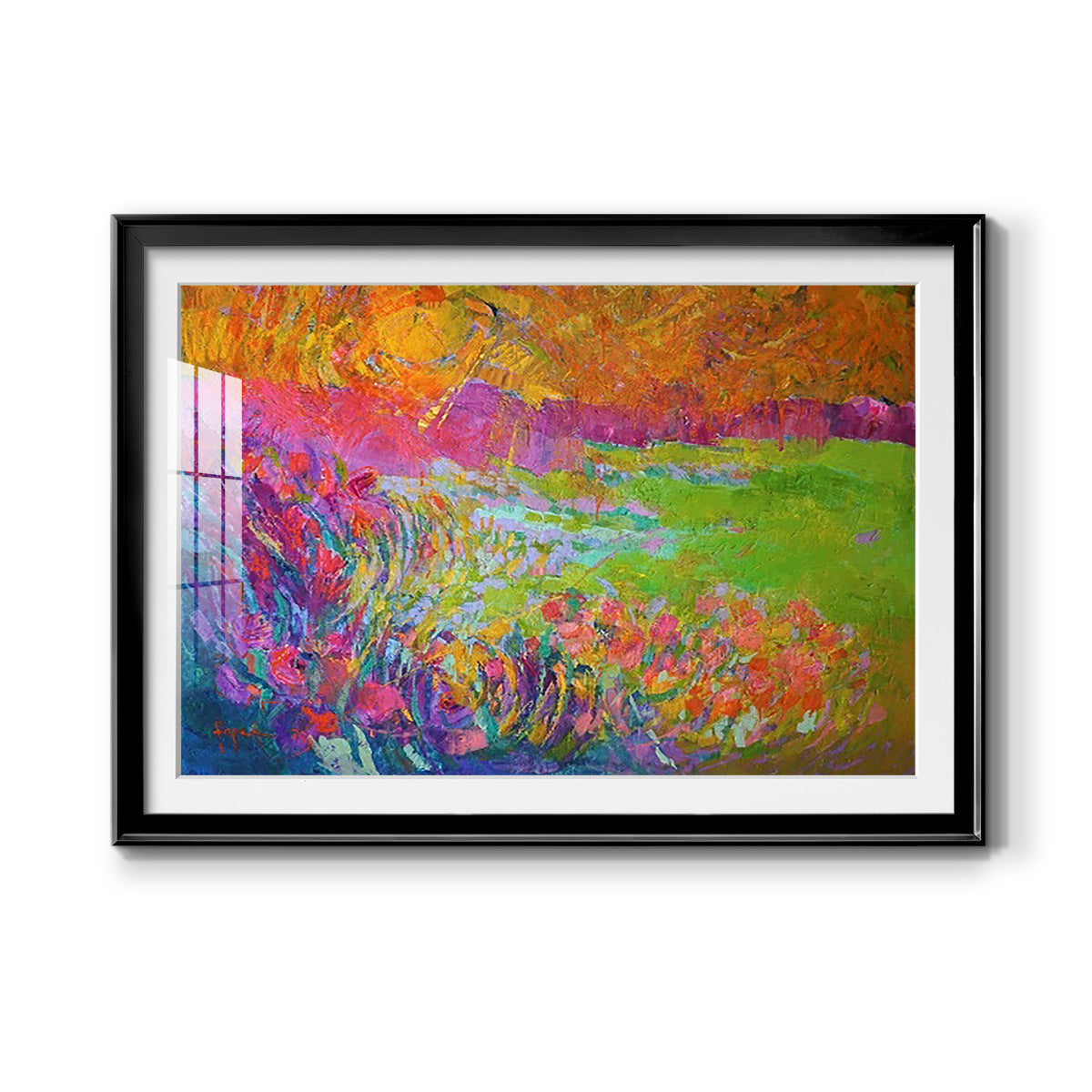 Meadowlands Premium Framed Print - Ready to Hang