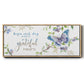 Begin Each Day - Floater Framed Canvas Print