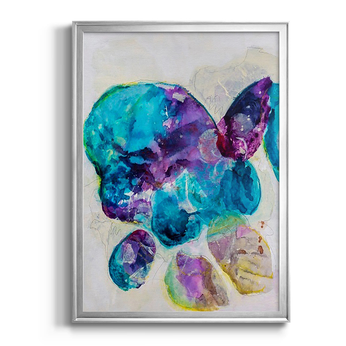 Aegean Dream I - Modern Framed Canvas Print