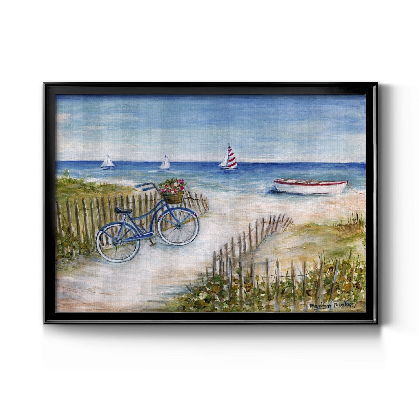 Beach Ride I Premium Classic Framed Canvas - Ready to Hang