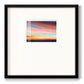Ignited Dusk III - Double Matboard Framed Print