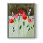 Poppy Party - Restickable Framed Art Print