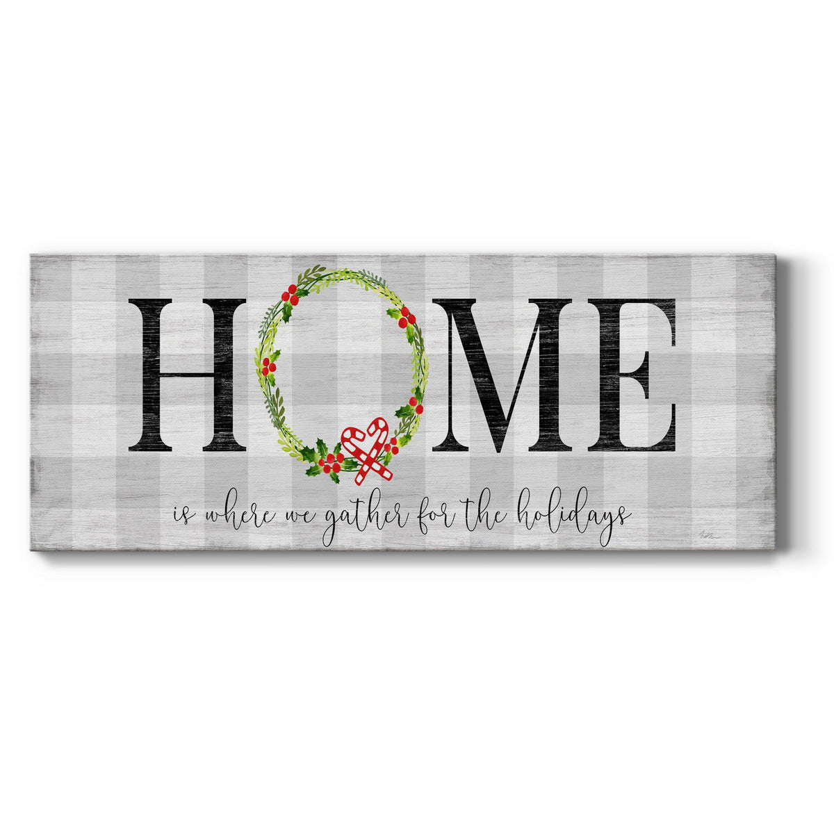 Gather for the Holidays Premium Gallery Wrapped Canvas - Ready to Hang