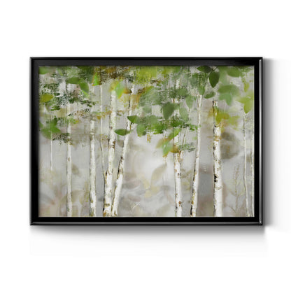 Evergreen Forest - Modern Framed Canvas Print