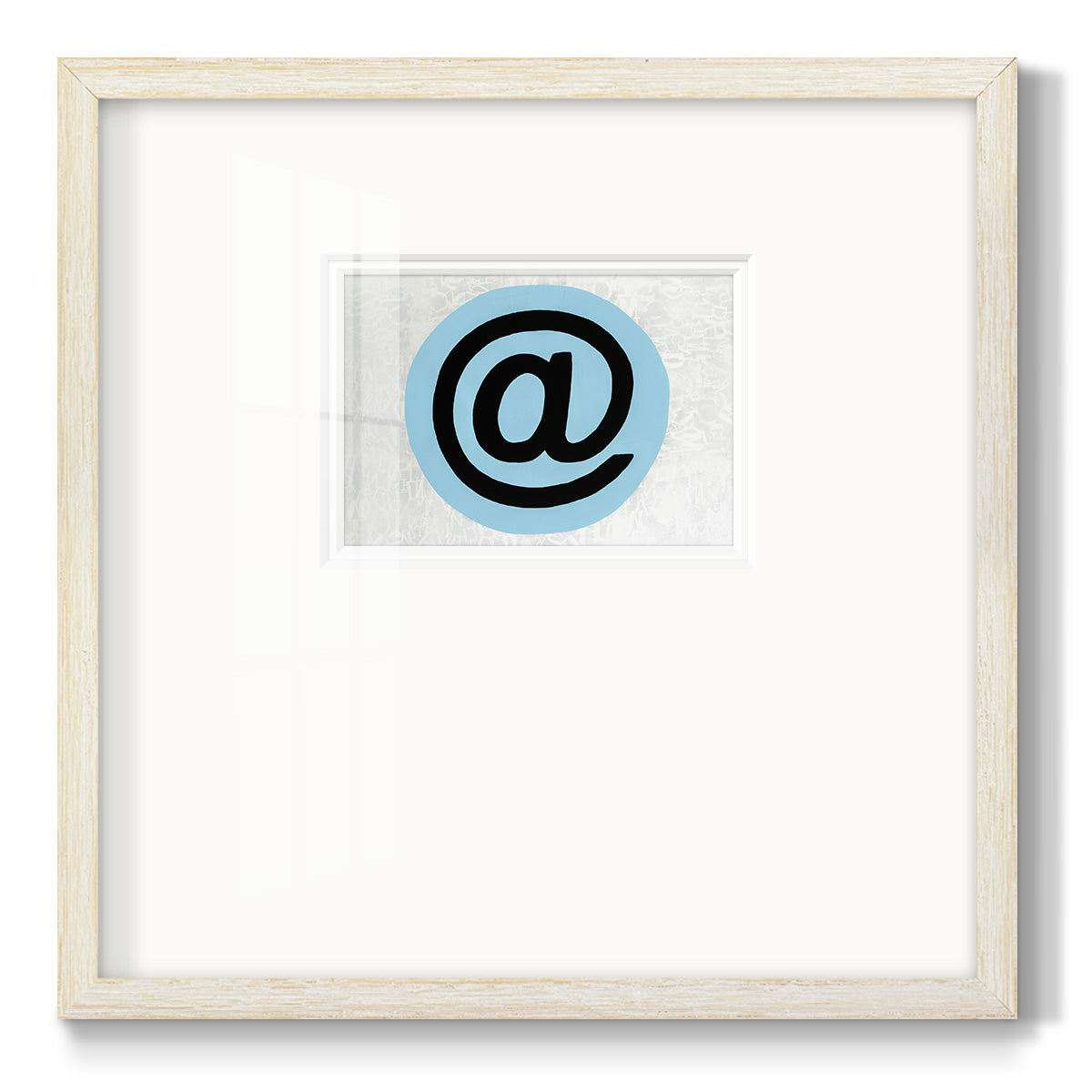 At- Premium Framed Print Double Matboard