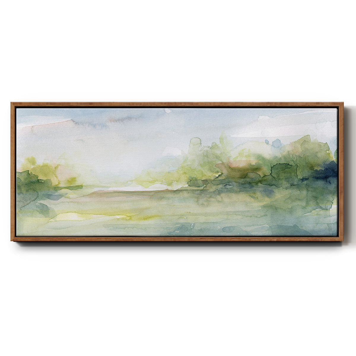Clear Day - Floater Framed Canvas Print