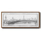 Pont Alexandre III - Floater Framed Canvas Print