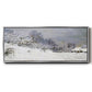 The Road in Front of Saint - Floater Framed Canvas Print