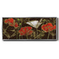 Golden Poppy - Floater Framed Canvas Print