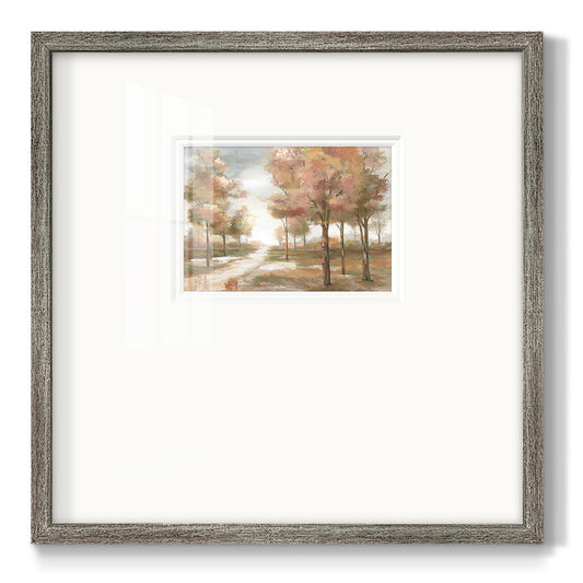 Pastel Park Premium Framed Print Double Matboard